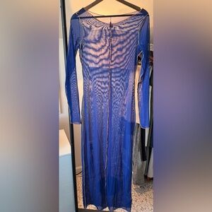 Tropic of C x Agua Bendita Sheer Blue swim cover